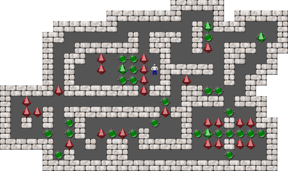 Sokoban David W. Skinner Arranged level 118